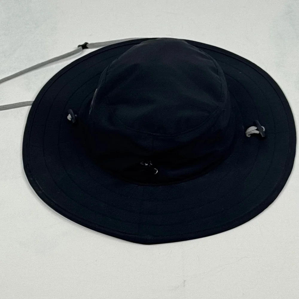 Titleist Golf Aussie Bucket Hat Black Wide Brim Sun Hat Mens Adjustable